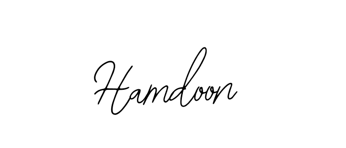 Make a beautiful signature design for name Hamdoon. With this signature (Bearetta-2O07w) style, you can create a handwritten signature for free. Hamdoon signature style 12 images and pictures png