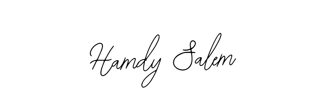 if you are searching for the best signature style for your name Hamdy Salem. so please give up your signature search. here we have designed multiple signature styles  using Bearetta-2O07w. Hamdy Salem signature style 12 images and pictures png
