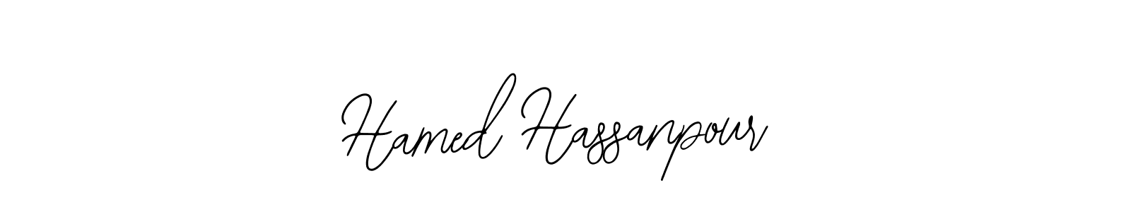 The best way (Bearetta-2O07w) to make a short signature is to pick only two or three words in your name. The name Hamed Hassanpour include a total of six letters. For converting this name. Hamed Hassanpour signature style 12 images and pictures png