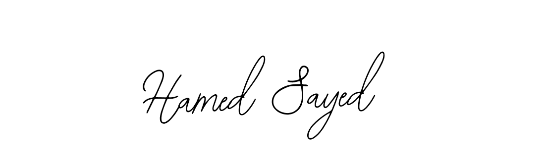 Once you've used our free online signature maker to create your best signature Bearetta-2O07w style, it's time to enjoy all of the benefits that Hamed Sayed name signing documents. Hamed Sayed signature style 12 images and pictures png