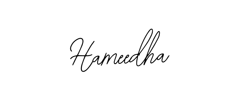 Make a beautiful signature design for name Hameedha. With this signature (Bearetta-2O07w) style, you can create a handwritten signature for free. Hameedha signature style 12 images and pictures png