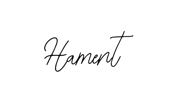 Also we have Hament name is the best signature style. Create professional handwritten signature collection using Bearetta-2O07w autograph style. Hament signature style 12 images and pictures png