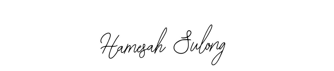 Once you've used our free online signature maker to create your best signature Bearetta-2O07w style, it's time to enjoy all of the benefits that Hamesah Sulong name signing documents. Hamesah Sulong signature style 12 images and pictures png