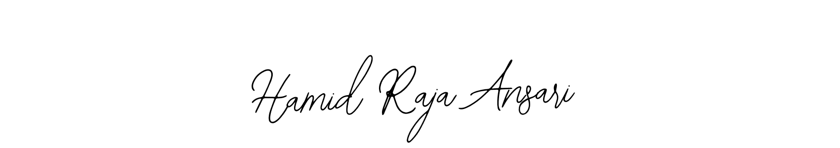 How to Draw Hamid Raja Ansari signature style? Bearetta-2O07w is a latest design signature styles for name Hamid Raja Ansari. Hamid Raja Ansari signature style 12 images and pictures png