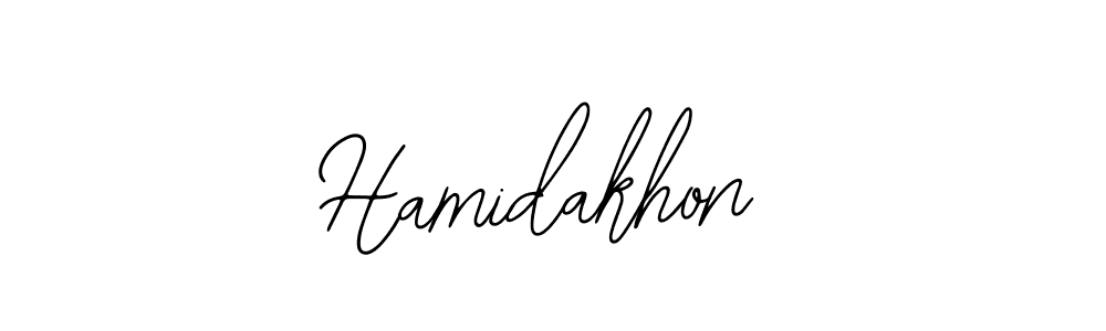 Also we have Hamidakhon name is the best signature style. Create professional handwritten signature collection using Bearetta-2O07w autograph style. Hamidakhon signature style 12 images and pictures png