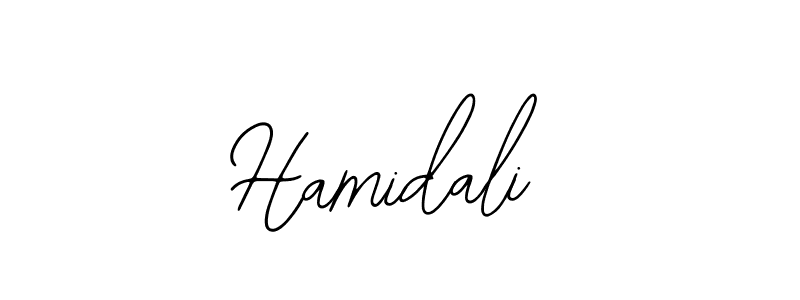 Create a beautiful signature design for name Hamidali. With this signature (Bearetta-2O07w) fonts, you can make a handwritten signature for free. Hamidali signature style 12 images and pictures png