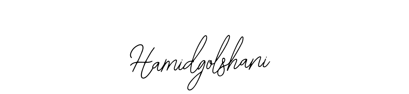 The best way (Bearetta-2O07w) to make a short signature is to pick only two or three words in your name. The name Hamidgolshani include a total of six letters. For converting this name. Hamidgolshani signature style 12 images and pictures png