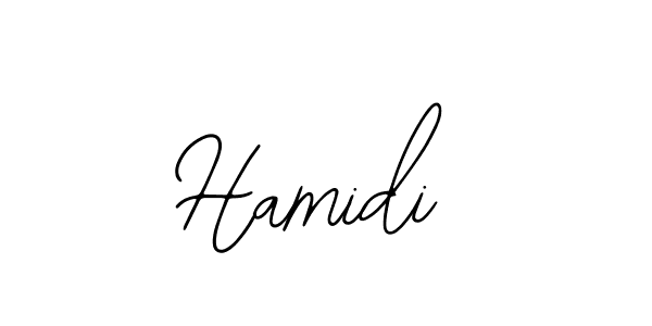 How to make Hamidi signature? Bearetta-2O07w is a professional autograph style. Create handwritten signature for Hamidi name. Hamidi signature style 12 images and pictures png