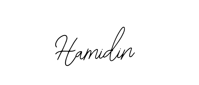 Bearetta-2O07w is a professional signature style that is perfect for those who want to add a touch of class to their signature. It is also a great choice for those who want to make their signature more unique. Get Hamidin name to fancy signature for free. Hamidin signature style 12 images and pictures png