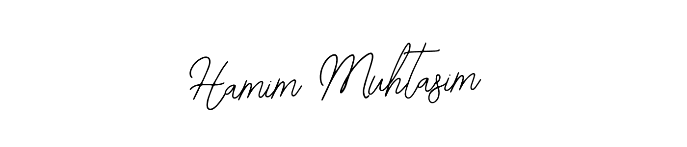 Also You can easily find your signature by using the search form. We will create Hamim Muhtasim name handwritten signature images for you free of cost using Bearetta-2O07w sign style. Hamim Muhtasim signature style 12 images and pictures png