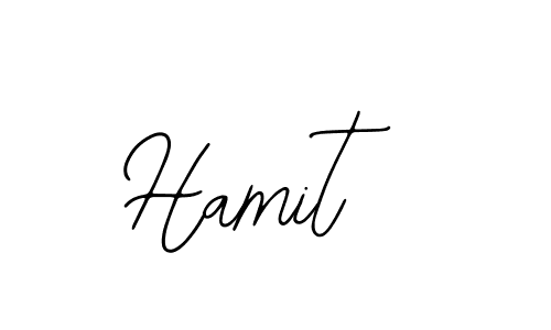 How to make Hamit signature? Bearetta-2O07w is a professional autograph style. Create handwritten signature for Hamit name. Hamit signature style 12 images and pictures png