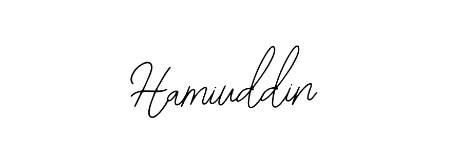 Make a beautiful signature design for name Hamiuddin. Use this online signature maker to create a handwritten signature for free. Hamiuddin signature style 12 images and pictures png