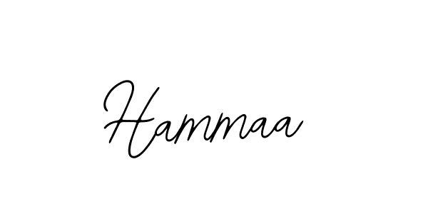 Design your own signature with our free online signature maker. With this signature software, you can create a handwritten (Bearetta-2O07w) signature for name Hammaa. Hammaa signature style 12 images and pictures png