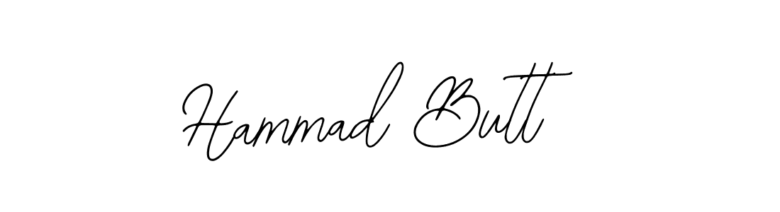 The best way (Bearetta-2O07w) to make a short signature is to pick only two or three words in your name. The name Hammad Butt include a total of six letters. For converting this name. Hammad Butt signature style 12 images and pictures png