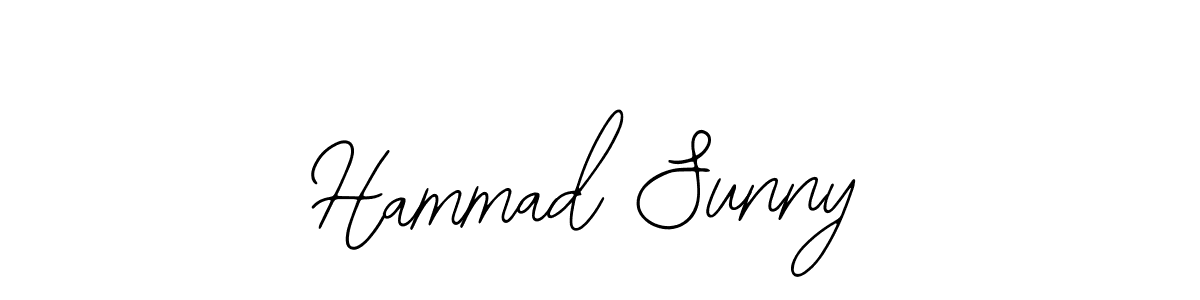 How to make Hammad Sunny signature? Bearetta-2O07w is a professional autograph style. Create handwritten signature for Hammad Sunny name. Hammad Sunny signature style 12 images and pictures png