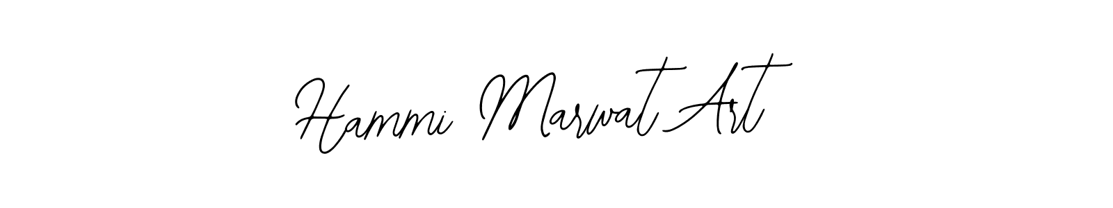 Use a signature maker to create a handwritten signature online. With this signature software, you can design (Bearetta-2O07w) your own signature for name Hammi Marwat Art. Hammi Marwat Art signature style 12 images and pictures png