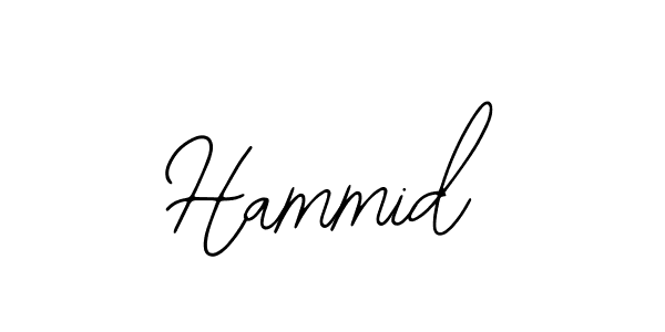 Use a signature maker to create a handwritten signature online. With this signature software, you can design (Bearetta-2O07w) your own signature for name Hammid. Hammid signature style 12 images and pictures png