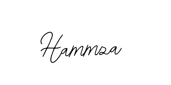 Use a signature maker to create a handwritten signature online. With this signature software, you can design (Bearetta-2O07w) your own signature for name Hammza. Hammza signature style 12 images and pictures png