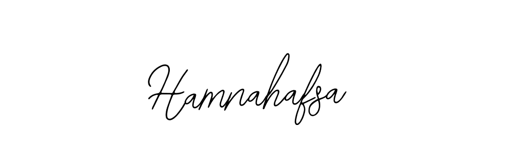 Make a beautiful signature design for name Hamnahafsa. With this signature (Bearetta-2O07w) style, you can create a handwritten signature for free. Hamnahafsa signature style 12 images and pictures png