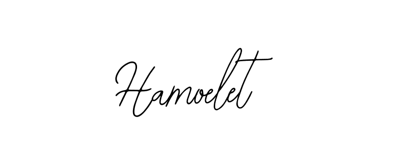 if you are searching for the best signature style for your name Hamoelet. so please give up your signature search. here we have designed multiple signature styles  using Bearetta-2O07w. Hamoelet signature style 12 images and pictures png