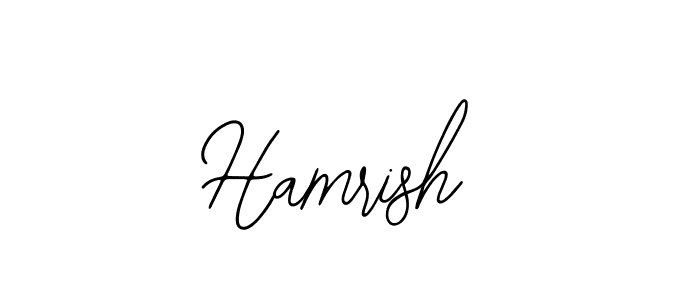 Best and Professional Signature Style for Hamrish. Bearetta-2O07w Best Signature Style Collection. Hamrish signature style 12 images and pictures png