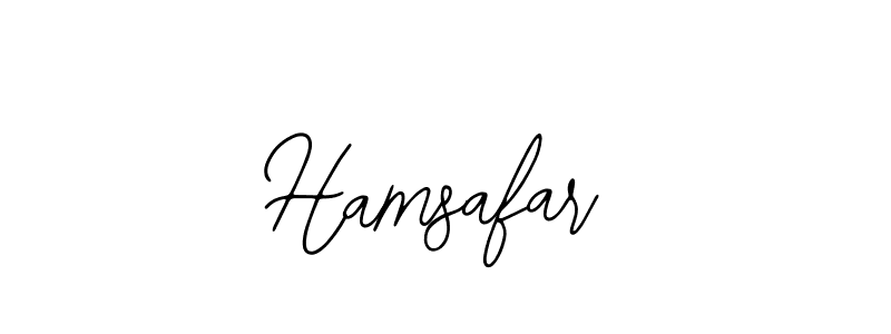 The best way (Bearetta-2O07w) to make a short signature is to pick only two or three words in your name. The name Hamsafar include a total of six letters. For converting this name. Hamsafar signature style 12 images and pictures png
