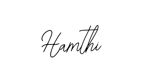 Also we have Hamthi name is the best signature style. Create professional handwritten signature collection using Bearetta-2O07w autograph style. Hamthi signature style 12 images and pictures png