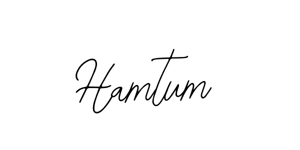 The best way (Bearetta-2O07w) to make a short signature is to pick only two or three words in your name. The name Hamtum include a total of six letters. For converting this name. Hamtum signature style 12 images and pictures png