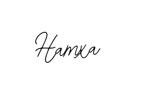 You should practise on your own different ways (Bearetta-2O07w) to write your name (Hamxa) in signature. don't let someone else do it for you. Hamxa signature style 12 images and pictures png