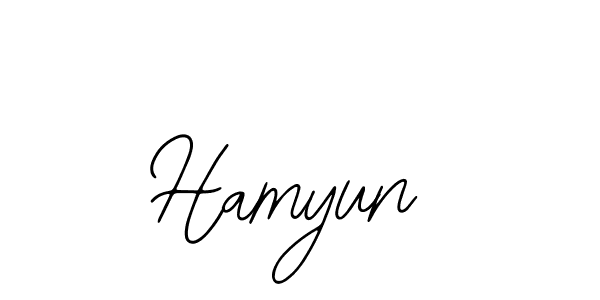 How to make Hamyun signature? Bearetta-2O07w is a professional autograph style. Create handwritten signature for Hamyun name. Hamyun signature style 12 images and pictures png