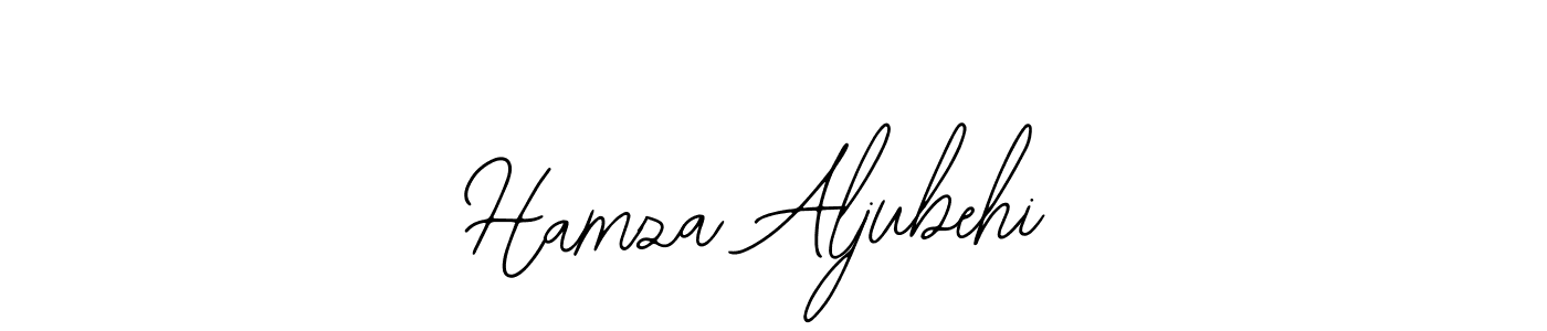 The best way (Bearetta-2O07w) to make a short signature is to pick only two or three words in your name. The name Hamza Aljubehi include a total of six letters. For converting this name. Hamza Aljubehi signature style 12 images and pictures png