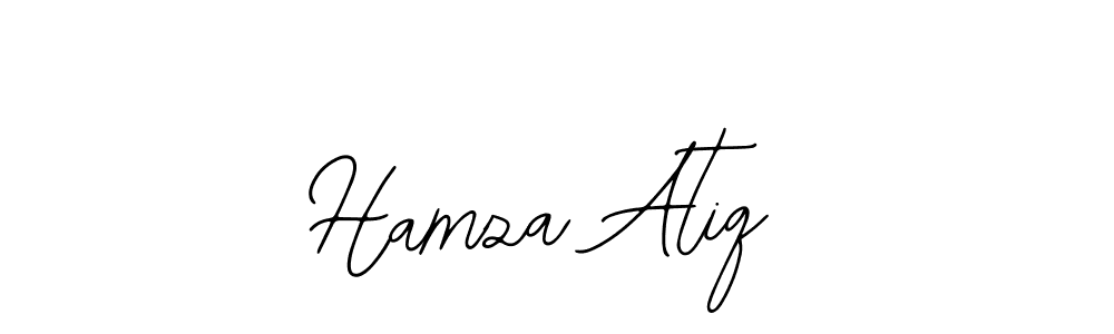 How to make Hamza Atiq signature? Bearetta-2O07w is a professional autograph style. Create handwritten signature for Hamza Atiq name. Hamza Atiq signature style 12 images and pictures png