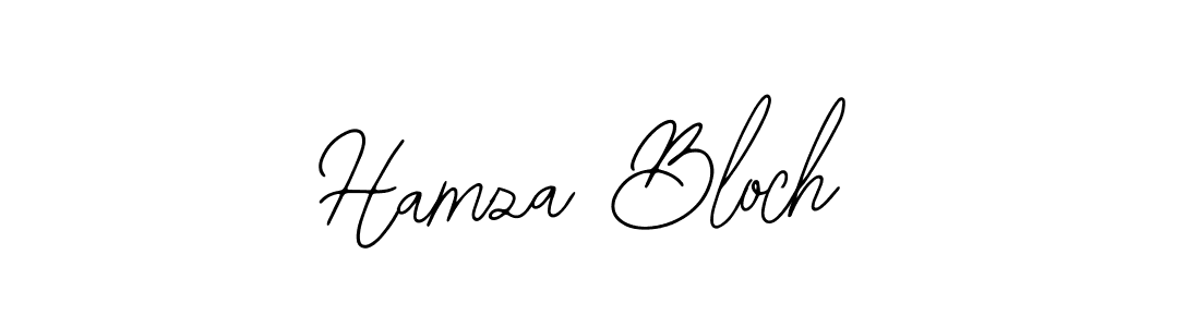 if you are searching for the best signature style for your name Hamza Bloch. so please give up your signature search. here we have designed multiple signature styles  using Bearetta-2O07w. Hamza Bloch signature style 12 images and pictures png