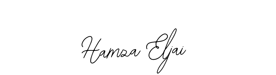 Design your own signature with our free online signature maker. With this signature software, you can create a handwritten (Bearetta-2O07w) signature for name Hamza Eljai. Hamza Eljai signature style 12 images and pictures png