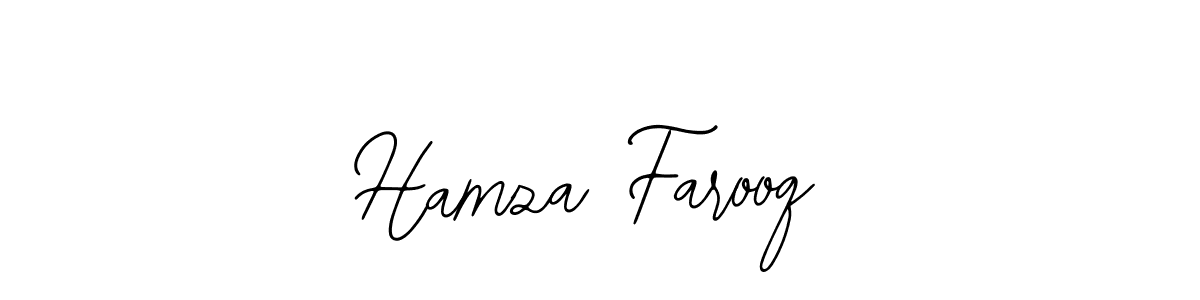 Also we have Hamza Farooq name is the best signature style. Create professional handwritten signature collection using Bearetta-2O07w autograph style. Hamza Farooq signature style 12 images and pictures png