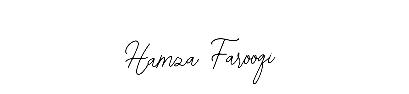 Also You can easily find your signature by using the search form. We will create Hamza Farooqi name handwritten signature images for you free of cost using Bearetta-2O07w sign style. Hamza Farooqi signature style 12 images and pictures png
