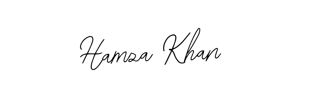 Bearetta-2O07w is a professional signature style that is perfect for those who want to add a touch of class to their signature. It is also a great choice for those who want to make their signature more unique. Get Hamza Khan name to fancy signature for free. Hamza Khan signature style 12 images and pictures png