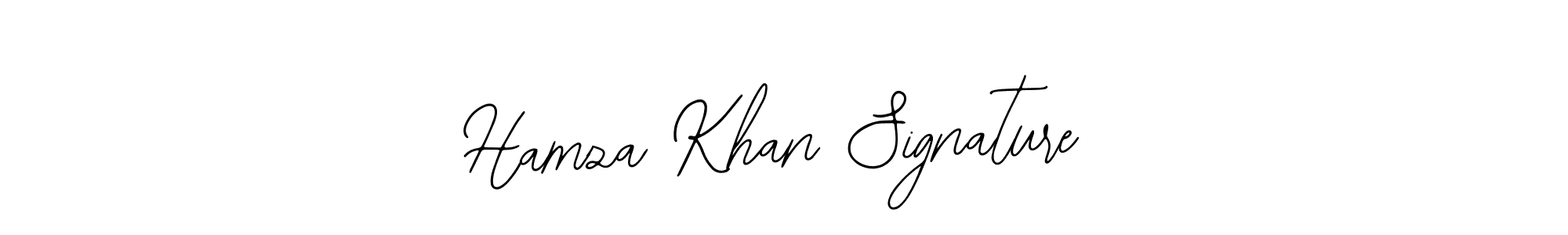 Create a beautiful signature design for name Hamza Khan Signature. With this signature (Bearetta-2O07w) fonts, you can make a handwritten signature for free. Hamza Khan Signature signature style 12 images and pictures png