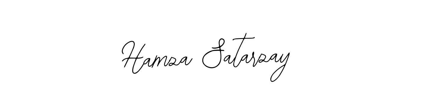 It looks lik you need a new signature style for name Hamza Satarzay. Design unique handwritten (Bearetta-2O07w) signature with our free signature maker in just a few clicks. Hamza Satarzay signature style 12 images and pictures png