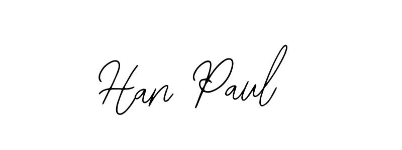 How to make Han Paul signature? Bearetta-2O07w is a professional autograph style. Create handwritten signature for Han Paul name. Han Paul signature style 12 images and pictures png