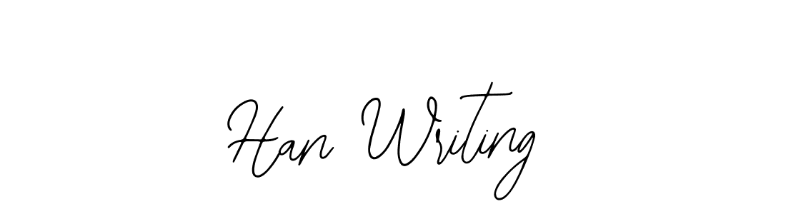 How to make Han Writing name signature. Use Bearetta-2O07w style for creating short signs online. This is the latest handwritten sign. Han Writing signature style 12 images and pictures png