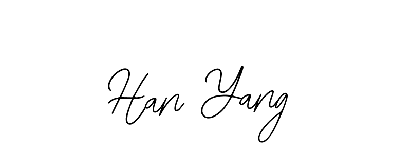 Use a signature maker to create a handwritten signature online. With this signature software, you can design (Bearetta-2O07w) your own signature for name Han Yang. Han Yang signature style 12 images and pictures png