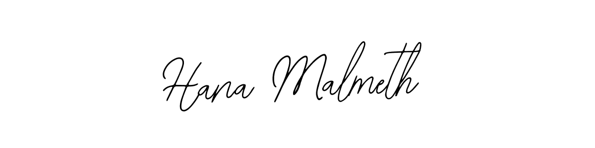 Also we have Hana Malmeth name is the best signature style. Create professional handwritten signature collection using Bearetta-2O07w autograph style. Hana Malmeth signature style 12 images and pictures png