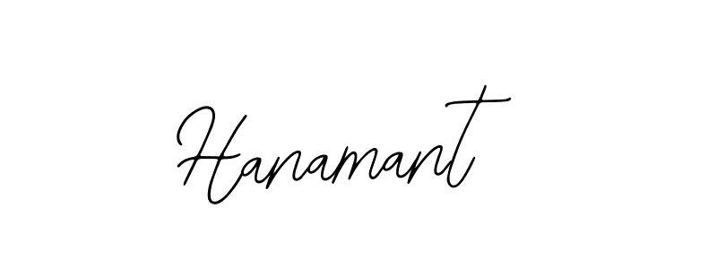 Design your own signature with our free online signature maker. With this signature software, you can create a handwritten (Bearetta-2O07w) signature for name Hanamant. Hanamant signature style 12 images and pictures png