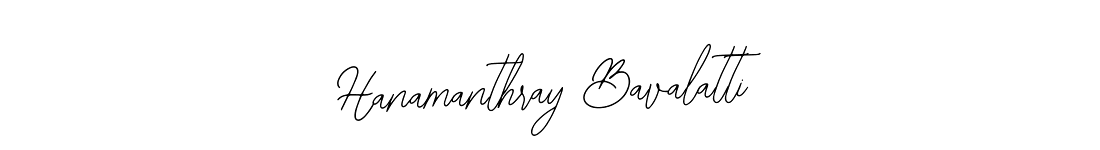 Design your own signature with our free online signature maker. With this signature software, you can create a handwritten (Bearetta-2O07w) signature for name Hanamanthray Bavalatti. Hanamanthray Bavalatti signature style 12 images and pictures png