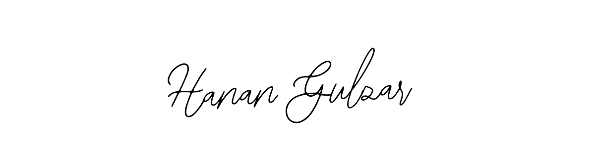 Design your own signature with our free online signature maker. With this signature software, you can create a handwritten (Bearetta-2O07w) signature for name Hanan Gulzar. Hanan Gulzar signature style 12 images and pictures png