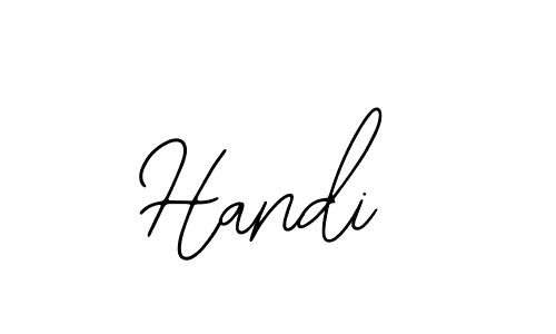 if you are searching for the best signature style for your name Handi. so please give up your signature search. here we have designed multiple signature styles  using Bearetta-2O07w. Handi signature style 12 images and pictures png