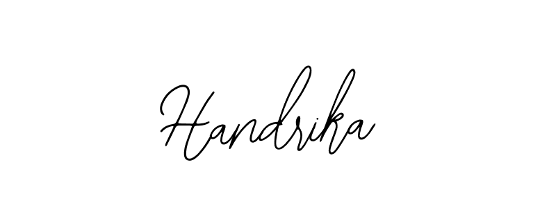Also we have Handrika name is the best signature style. Create professional handwritten signature collection using Bearetta-2O07w autograph style. Handrika signature style 12 images and pictures png