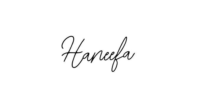 Design your own signature with our free online signature maker. With this signature software, you can create a handwritten (Bearetta-2O07w) signature for name Haneefa. Haneefa signature style 12 images and pictures png