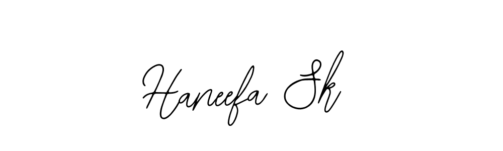 Make a beautiful signature design for name Haneefa Sk. With this signature (Bearetta-2O07w) style, you can create a handwritten signature for free. Haneefa Sk signature style 12 images and pictures png